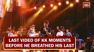 Last Video Of KK, Iconic Singer Taken To Hospital From Concert After Complaining Of Uneasiness
