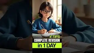 Revise Complete Syllabus in 1 Day #shorts #studytips #students #exam #revision #jee