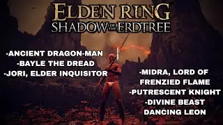 ELDEN RING | Sequ&ecirc;ncia SHADOW OF THE ERDTREE - S&oacute; com a Naginata 