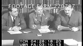 1945, Yugoslavia: Tito Signs UNRRA Pact 220707-04 | Footage Farm