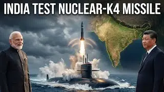 SUBMARINE SE LAUNCH HUA INDIA KA DEADLIEST MISSILE! CHINA HUA SHOCKED | SLBM K-4 | KALAM-4