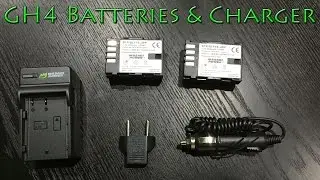 Wasabi Power GH4 Battery & Charger Unboxing in 4K