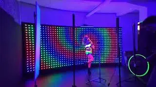Schwarzlicht Fotoshooting im Lasergame Berlin - Making of [4K] [VR180]