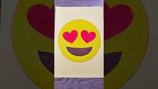 Sand painting -smile emoji ASMR #asmr #sandcoloring #painting #sandart #emoji  #love  #sandy_art1
