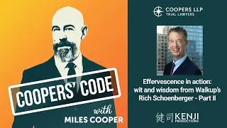 Effervescence in action (Part II): wit and wisdom from Walkup&rsquo;s Rich Schoenberger | Coopers' Code