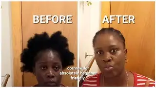 CORNROW FOR ABSOLUTELY BEGINNER FRIENDLY
