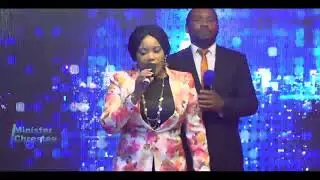 Power session of praise by Chrestee Ohio singing REJOICE by Sinach and ABLE by Ada.