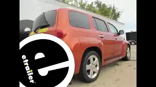 etrailer | DIY Install: Curt Trailer Hitch Receiver on your 2007 Chevrolet HHR