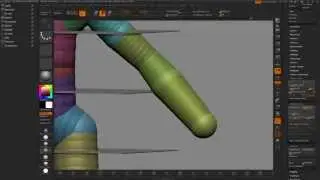Sci-Fi Character Concept & Modeling: ZSphere Armature and Blocking. Part 1.
