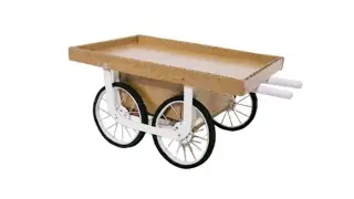 How To Make a Cardboard Thela | Vegetable Cart | DIY Unique Thela Cart | Redi | Pushing Cart | Cart