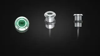 Sensor t&aacute;ctil multicolor de ifm con IO-Link