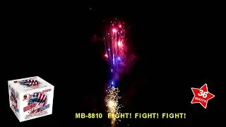 Fight! Fight! Fight! MB-8810  #megabanger fireworks