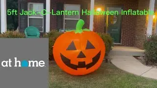 New 2025 Gemmy 5ft Jack-O-Lantern Halloween Inflatable Review