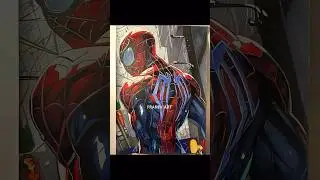 How to draw Spider-Man in 40 seconds#spiderman​ #spidey #marvel #realistic #drawing #creative