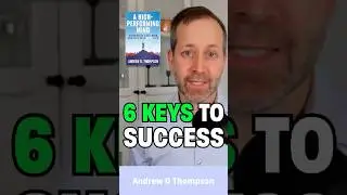 Want To Succeed? Master These 6 Keys First #Shorts