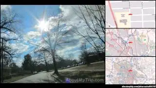 Stanhope Ave (Ginter Park, Richmond, VA) to Lee Ave (Lakeside) via Bellevue, Rosedale, Bryan Park