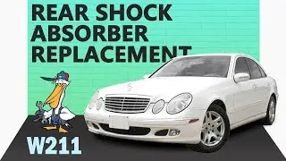 Mercedes-Benz W211 E-Class Rear Shock Absorber Replacement