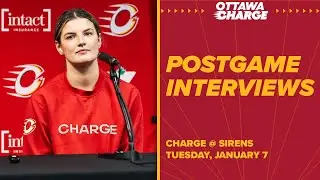Jan. 7, 2024 | OTT at NY | Ottawa Charge Post Game Press