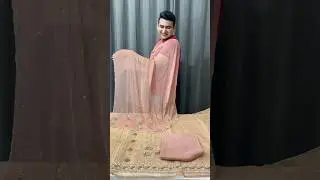 Beautiful tissue silk handwork suit sets | order no- 8168586033