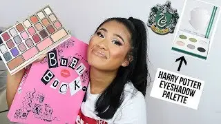 FULL FACE USING CHRISTMAS MAKE UP SETS | Harry Potter, Missguided, Beauty Bakerie and MORE