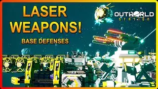 AMAZING Base Defense with Laser Weapons in Outworld Station! ep03