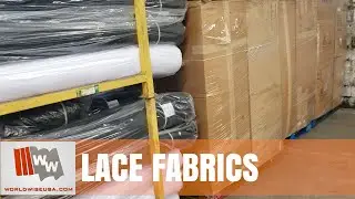 Lace Fabrics - Container Load Stock Lot