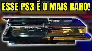 😱 EU COMPREI o PS3 FAT Mais Raro! Retr&ocirc;compat&iacute;vel de 4 USB &mdash; Valeu a Pena