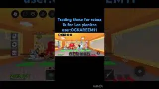 Trading for Robux only my ps u gift first