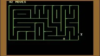 C64 Game: Moving Maze