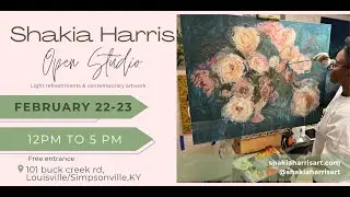 Reasons to attend Kentucky Artist Shakia Harris's Open Studio - Louisville / Simpsonville Gallery