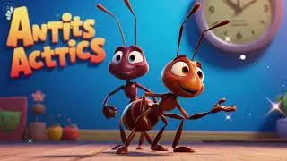 Ant Antics | A Busy Little Ant Song for Kids