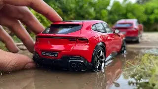 Мини-внедорожник Ferrari Purosangue Super SUV | Внедорожники | Распаковка литой модели автомобиля