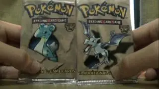 Opening 2 Pok&eacute;mon Fossil Packs
