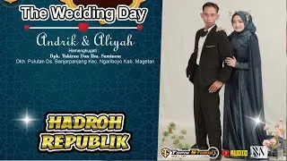 LIVE  TOPIX STUDIO WEDDING ANDRIK & ALYA | REPUBLIK SELO NADA | KJ AUDIO, NGARIBOYO MAGETAN