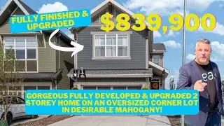 Tour this upgraded 2 Storey home on a corner lot in award winning Mahogany, Calgary - Calgary Homes