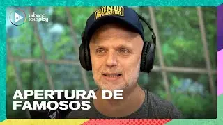 Apertura de famosos pedida por Pablo Fábregas en #VueltaYMedia