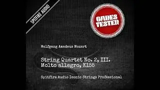Iconic Strings (Mozart, String quartet No. 2, III. Molto allegro)
