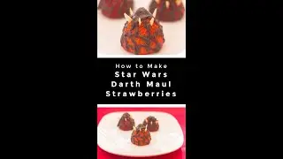 How to Make Star Wars Darth Maul Strawberries! #shorts