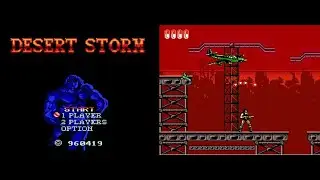Desert Storm (Unlicensed) NES - Walkthrough