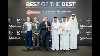 Al Masaood Automobiles Wins Nissan Global Award 2025