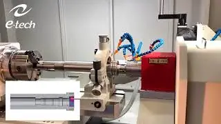 HSK Spindle Grinding with EGM-350L｜HSK主軸研磨實例