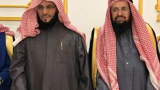 زيارة فضيلة الشيخ عبدالعزيز الغامدي لفضيلة الشيخ الدكتور عائض القرني
