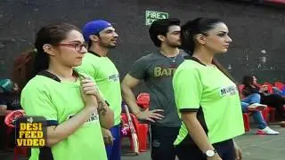 UNCUT Video - Practice Matches of BCL - Ahmadabad Express & Mumbai Tigers Part 1