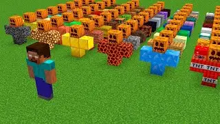 herobrine vs golem army