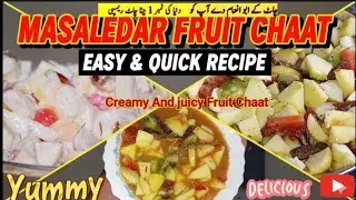 Fruit Chaat Recipes|Iftar Recipes|4 Types Chaat recipe|Ramadan Special Recipe @ Lifestyle With Safa|