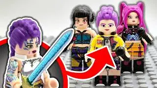 Охотники на демонов в стиле K-Pop в LEGO?! 🔥 Распаковка кастомной минифигурки