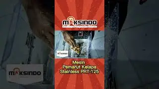 Mesin Pemarut Kelapa Stainless PRT 125 #shorts #maksindo #mesinindustri #mesinpertanian