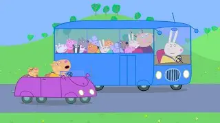 Peppa Pig Watches Pedro Miss the Bus 🐷 🚍 Playtime With Peppa