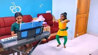 Rhythm & Joy: Sisters in Sync! #Saatvika Keys & #Dikshika  Moves