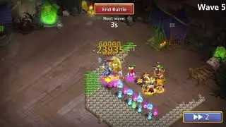 Castle Clash - Ember Army | Setup with F2P heroes..